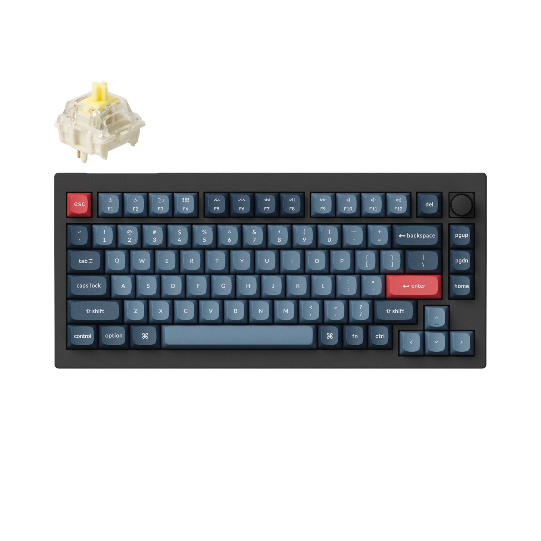 keychron-v1-max-qmk-via-clavier-m-canique-custom-sans-fil-us-ansi image 3