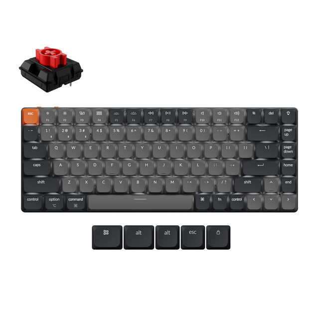 keychron-k3-version-3-qmk-wireless-mechanical-keyboard-us-ansi-ultra-fin image 1