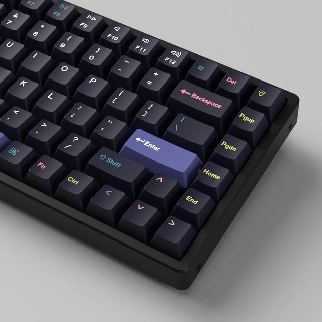 keychron-set-keycaps-cherry-pbt-dye-sub-cyber-developer-full-set-ansi image 2