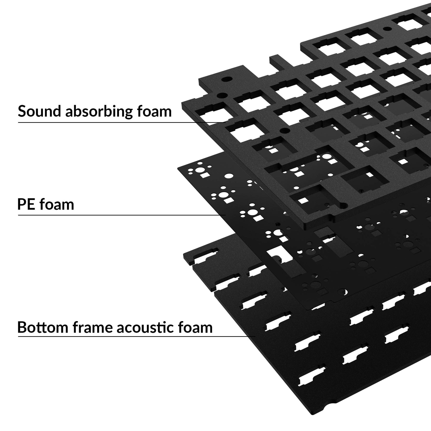 keychron-q5-pro-acoustic-upgrade-kit-kit-d-am-lioration-acoustique-compatible image 1