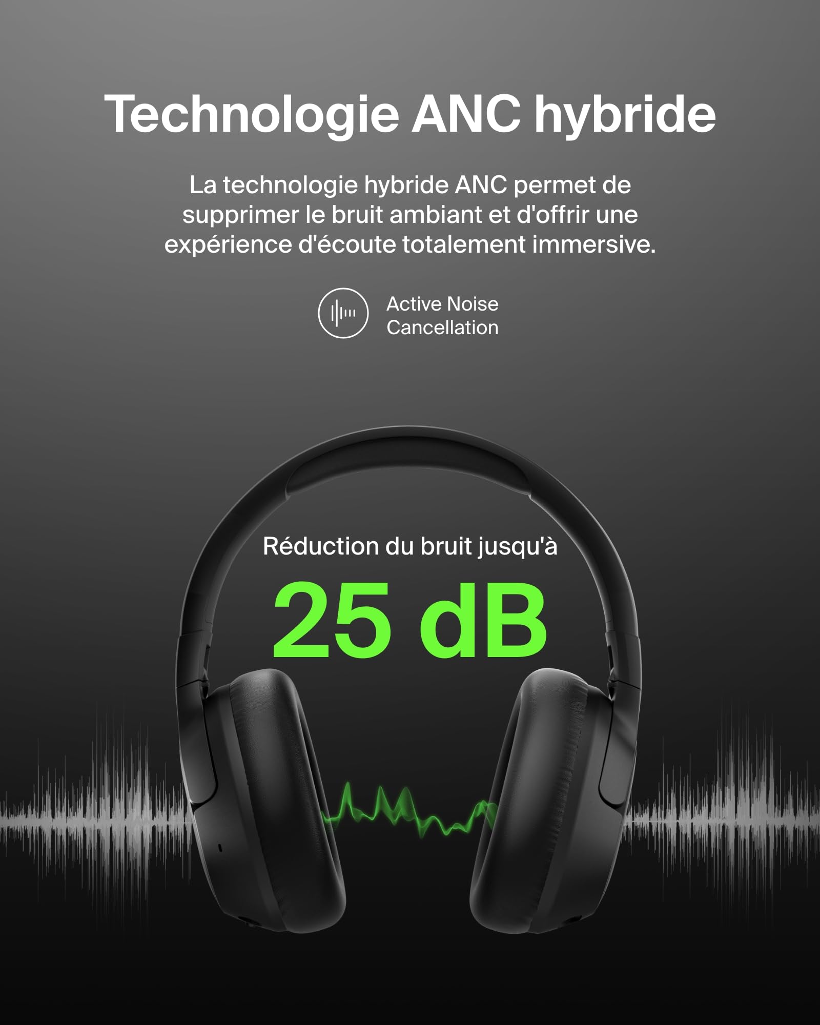 belkin-soundform-isolate-casque-bluetooth-anc-hybride-60h-noir image 3