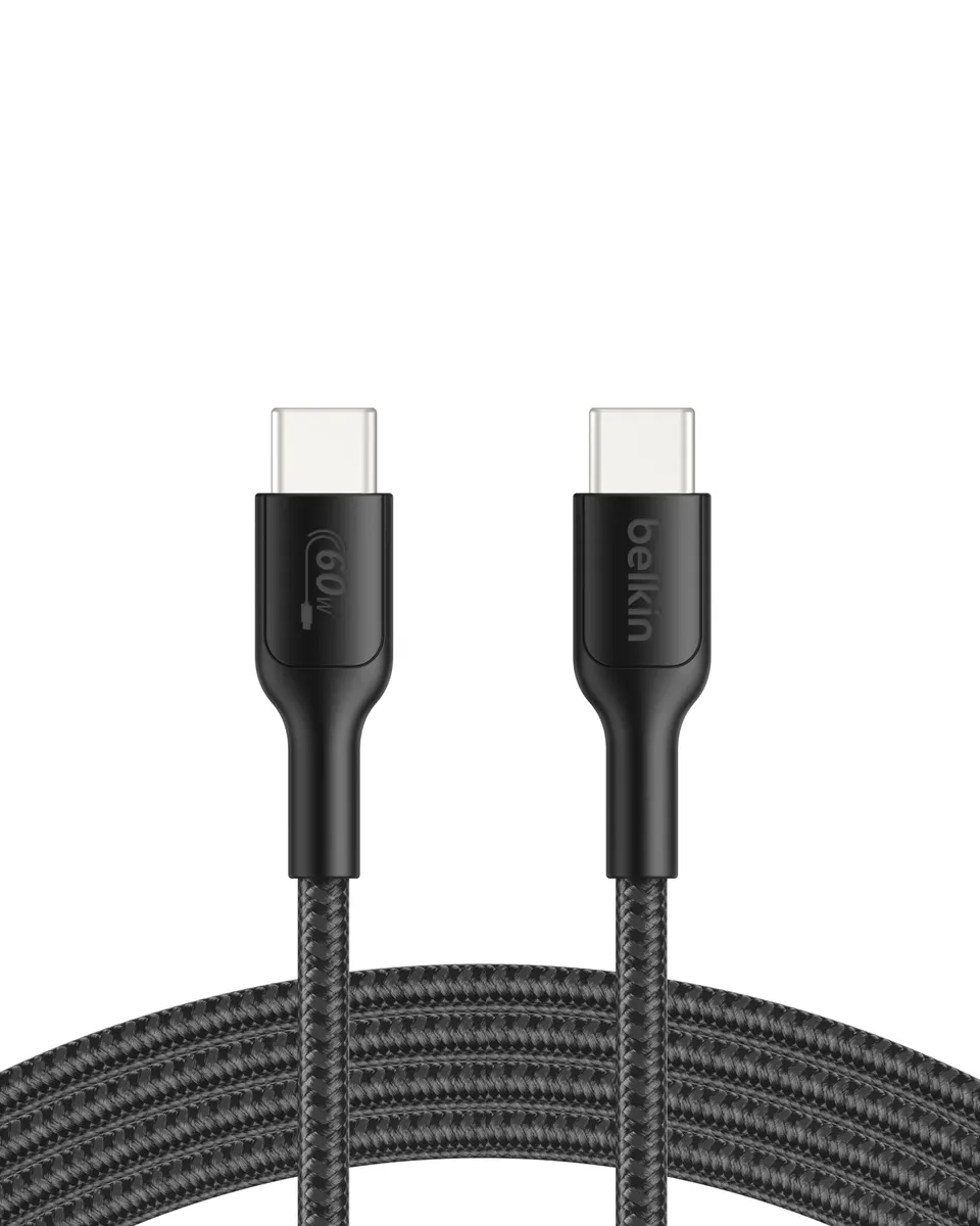 belkin-gaming-c-ble-usb-c-vers-usb-c-60w-2-m-tress-noir image 1