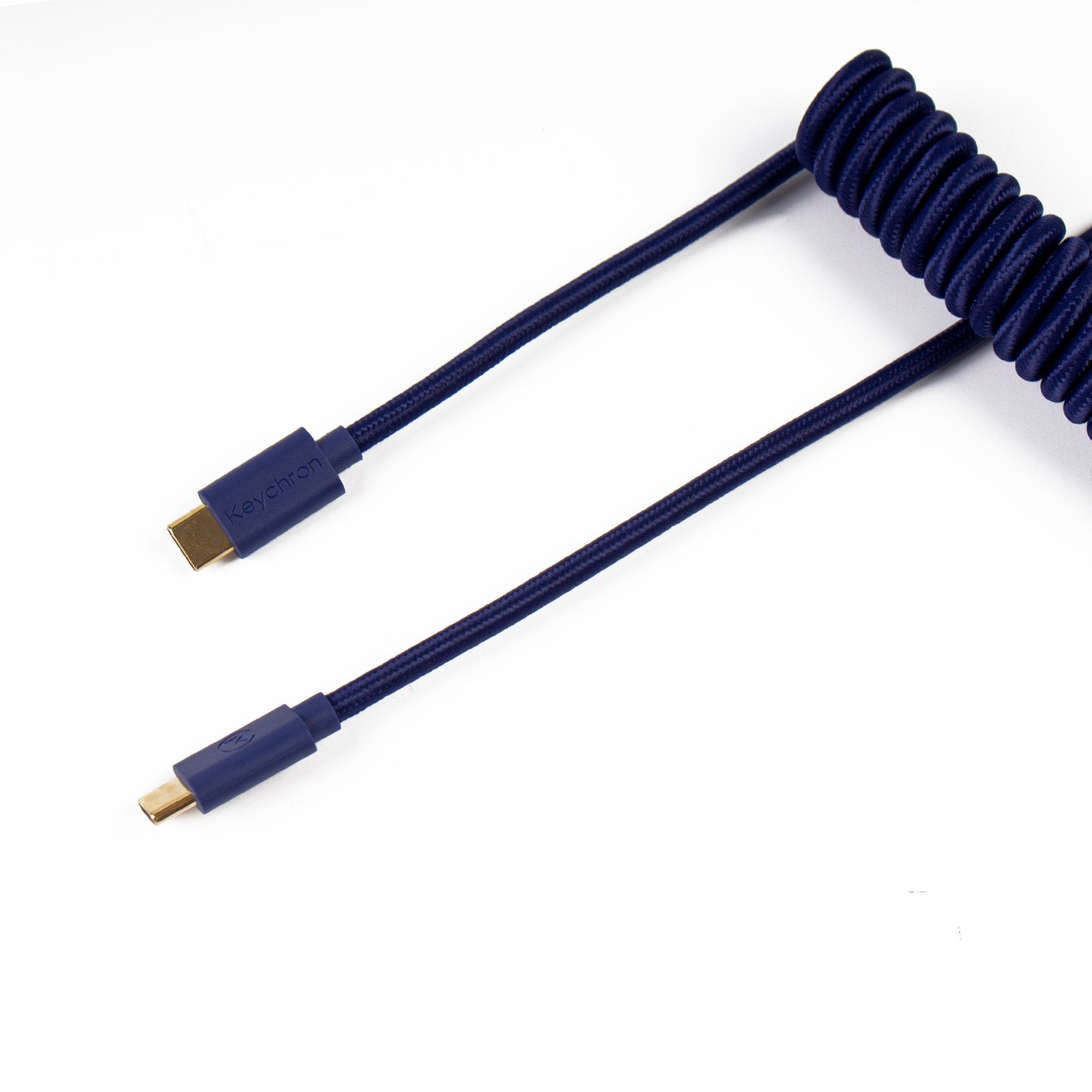 keychron-c-ble-aviateur-spiral-custom-usb-c-gris-noir-bleu image 3