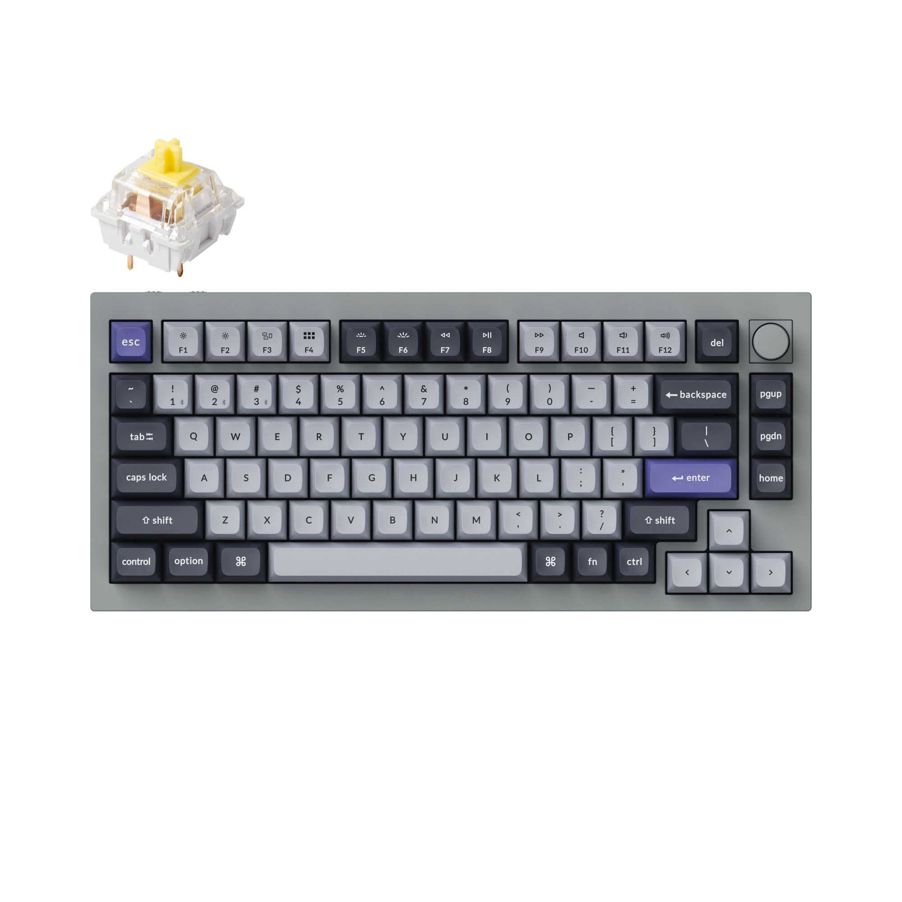 keychron-q1-pro-clavier-m-canique-sans-fil-qmk-via-us-ansi image 6