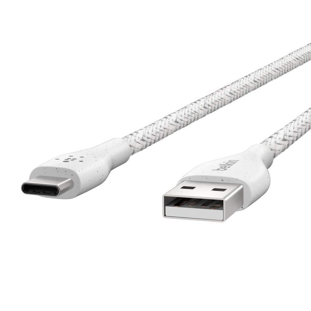belkin-duratek-plus-c-ble-usb-c-vers-usb-a-1-2-m-blanc image 2