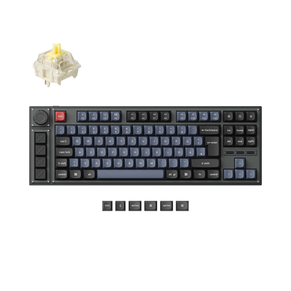 keychron-lemokey-l3-qmk-via-clavier-m-canique-custom-sans-fil-layout-iso image 2