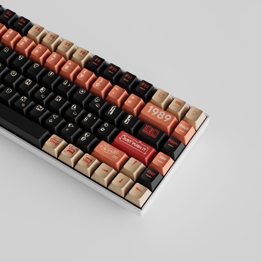 keychron-poster-set-de-keycaps-pbt-140-touches-profil-cherry-dye-sub-ansi image 3