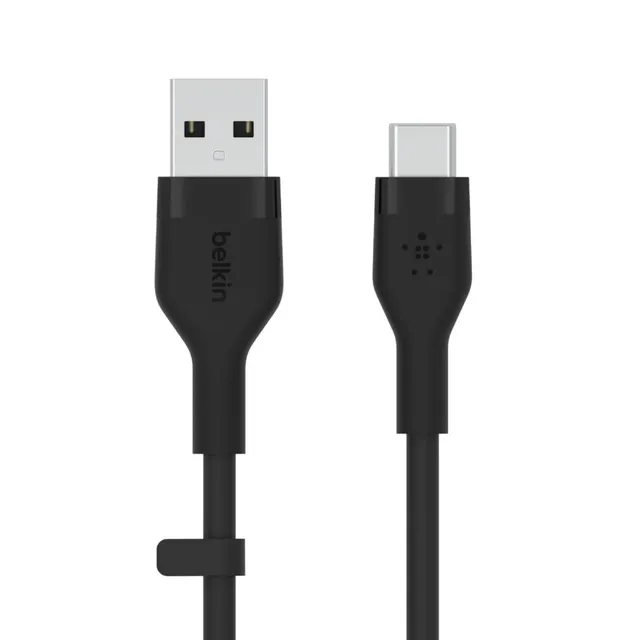 belkin-boostcharge-flex-c-ble-usb-c-vers-usb-a-silicone-3m-noir image 1