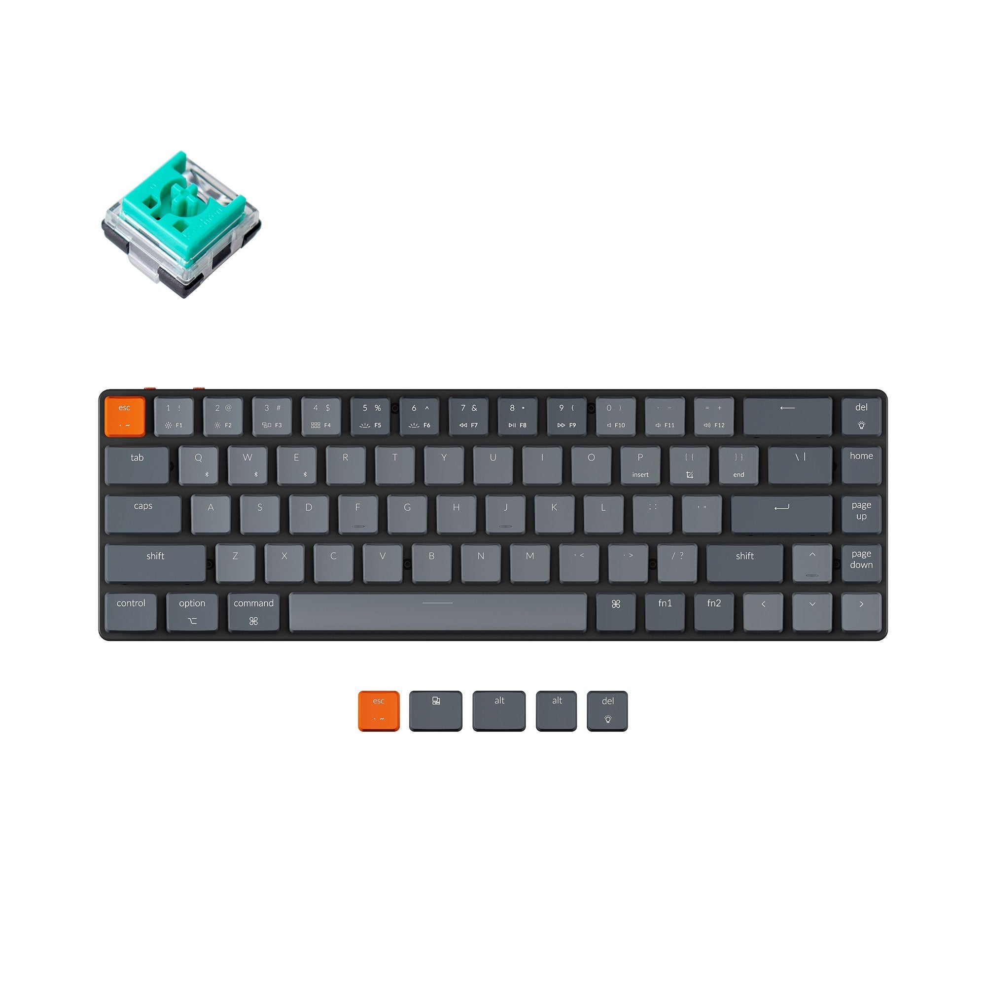 keychron-k7-ultra-fin-clavier-m-canique-sans-fil-65-us-ansi image 8