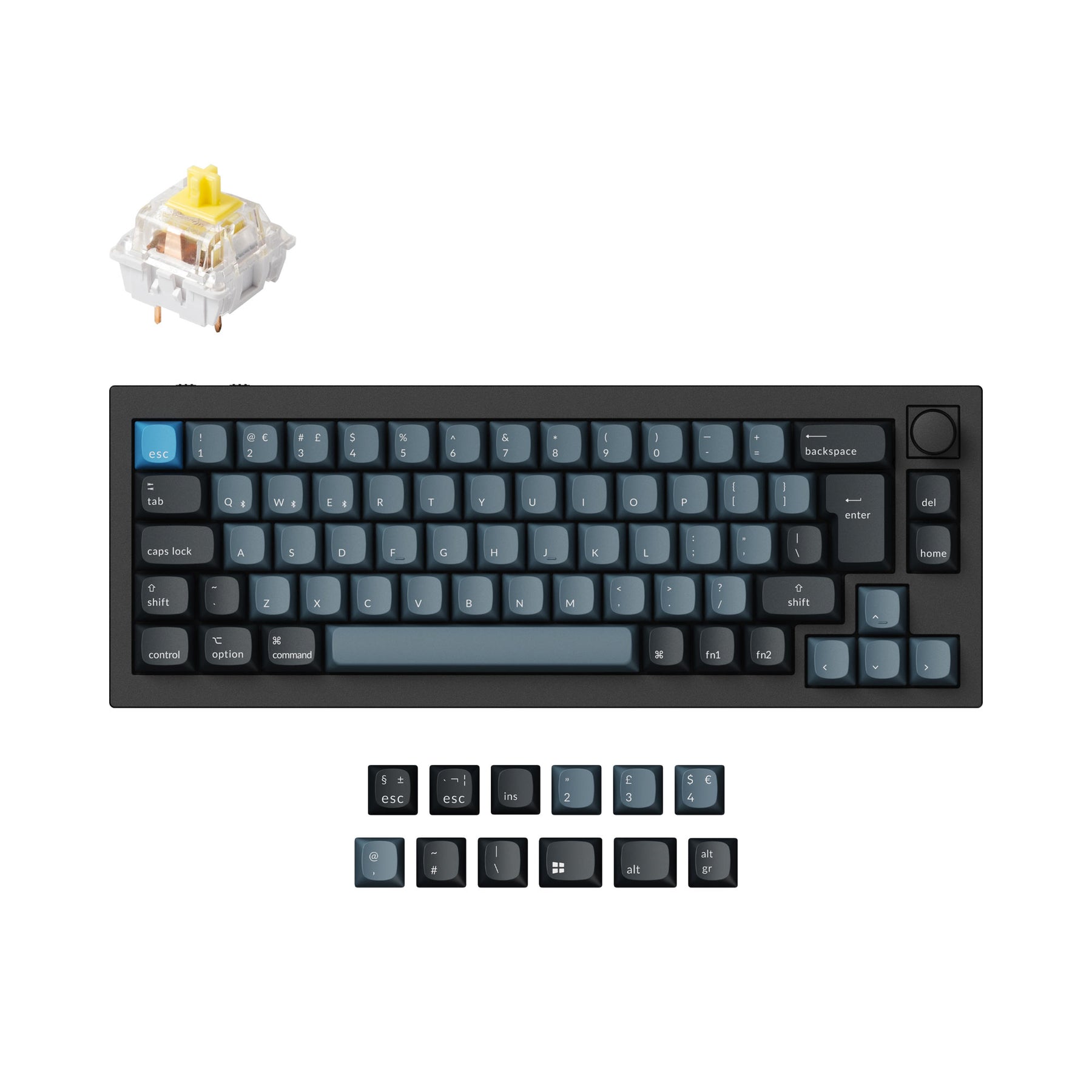 keychron-q2-pro-qmk-via-clavier-m-canique-custom-sans-fil-iso image 6