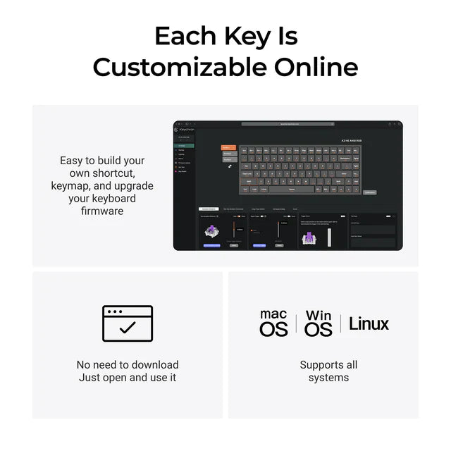 keychron-k2-he-r-sine-dition-clavier-custom-75-sans-fil-magn-tique-us-ansi image 7