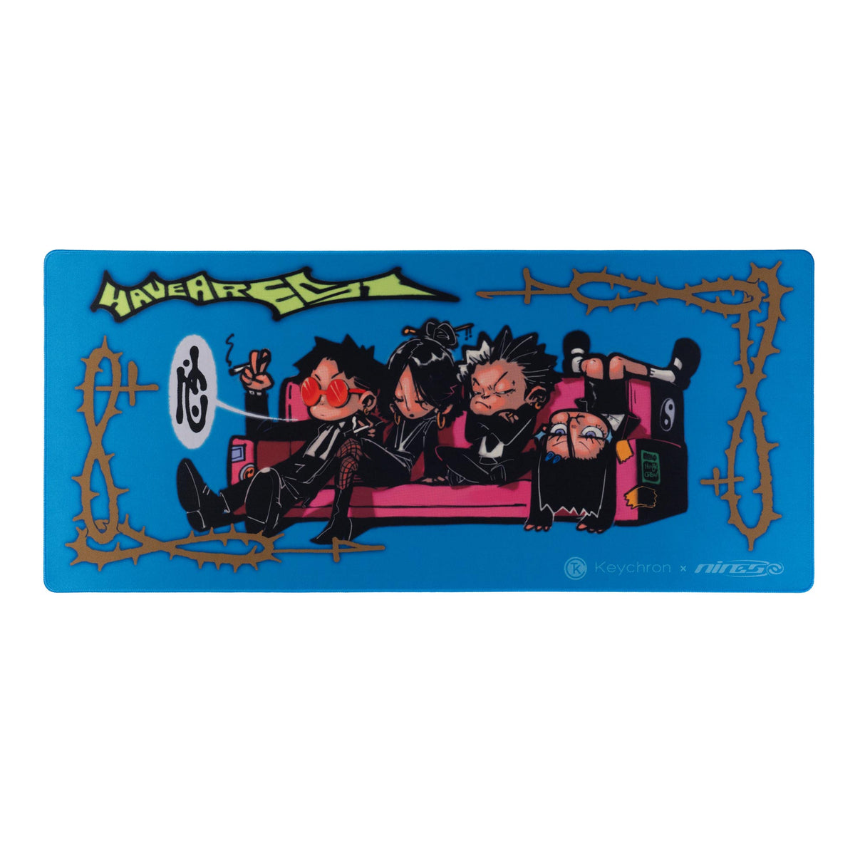 keychron-desk-mat-tapis-de-bureau-tiss image 3