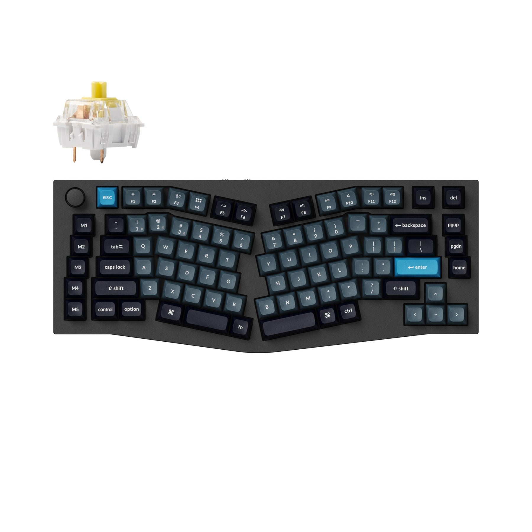 keychron-q10-pro-alice-layout-clavier-m-canique-custom-sans-fil-qmk-via-ansi-us image 3