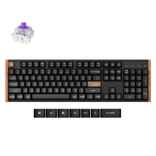 keychron-k10-he-clavier-magn-tique-sans-fil-100-switches-gateron-double-rail image 1