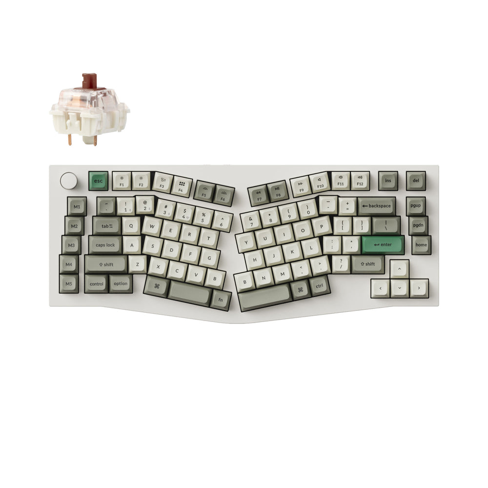keychron-q10-max-clavier-m-canique-custom-sans-fil-alice-qmk-via-us-ansi image 6