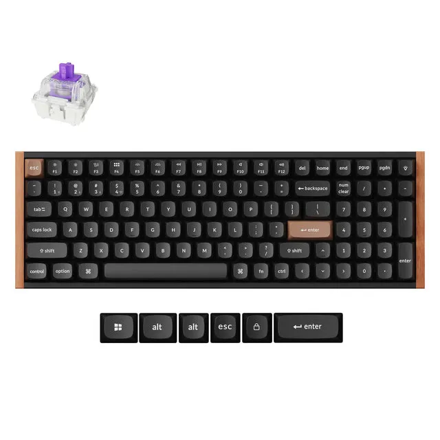 keychron-k4-he-wireless-clavier-custom-magn-tique-sans-fil-96 image 1
