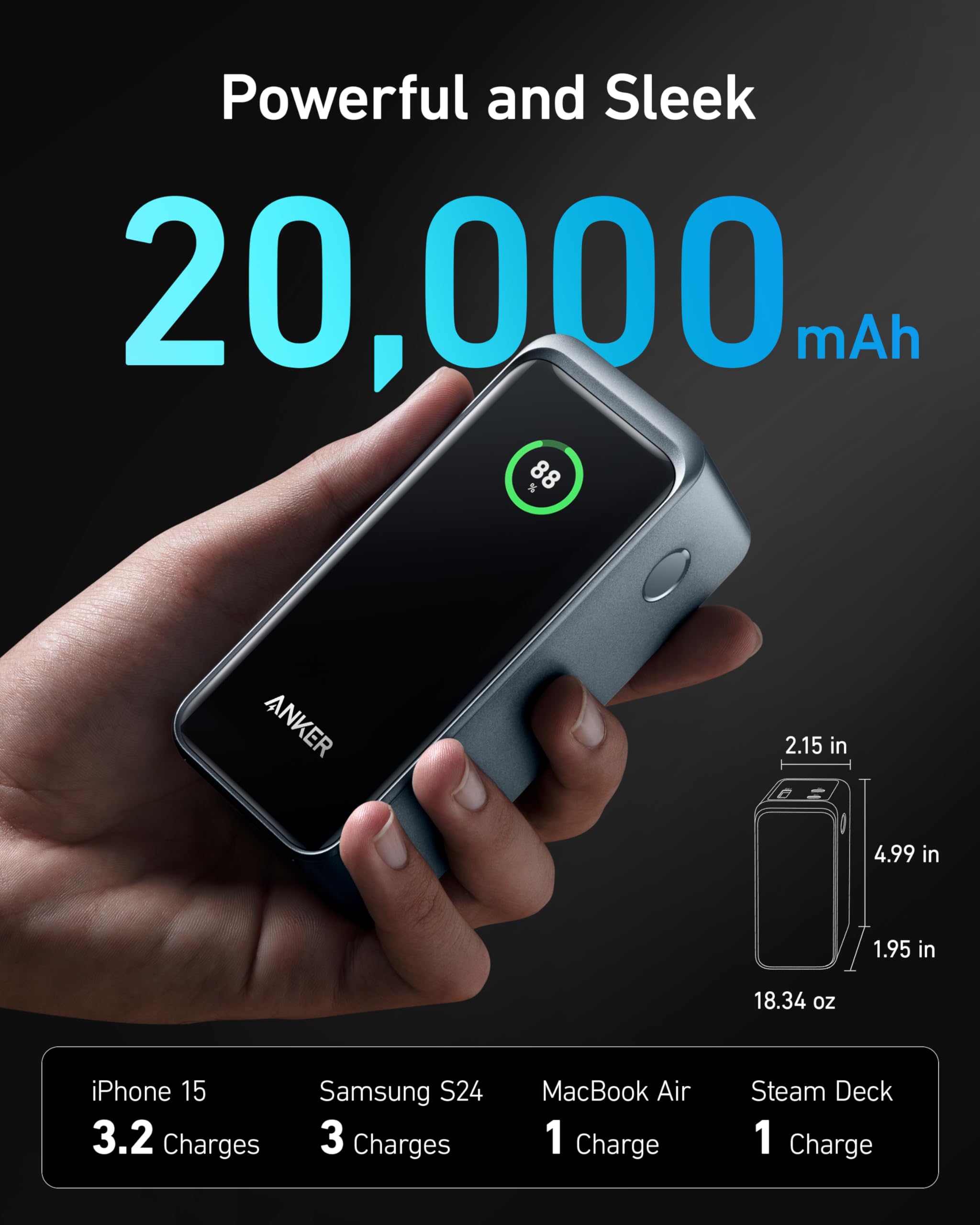 anker-prime-batterie-externe-72wh-200w-cran-intelligent-2x-usb-c-1x-usb-a-pour-i image 4