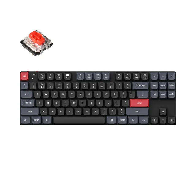 keychron-k1-pro-qmk-via-clavier-m-canique-ultra-fin-sans-fil-80-tkl-ansi-us image 1