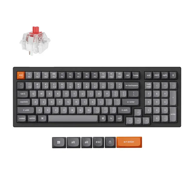 keychron-k4-max-qmk-clavier-m-canique-sans-fil-96-us-ansi image 1