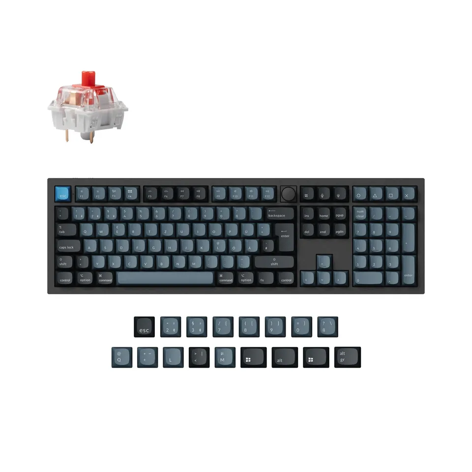 keychron-q6-pro-qmk-via-clavier-m-canique-sans-fil-iso-collection-full-size-asse image 1