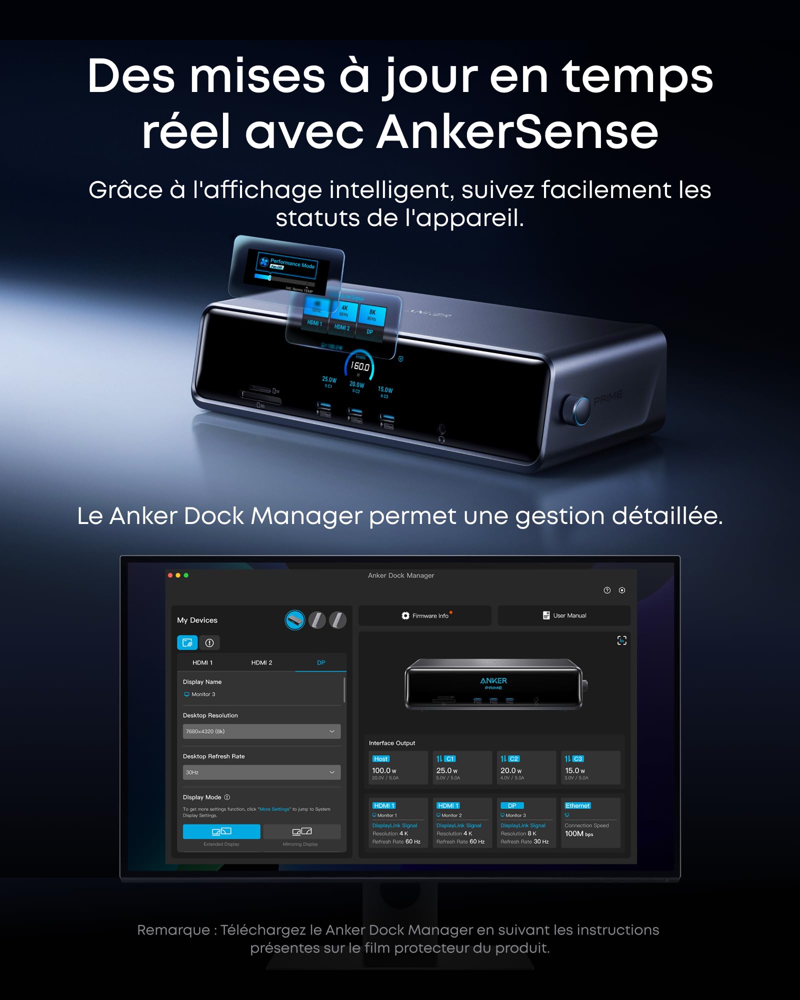 anker-prime-station-d-accueil-14-en-1-triple-affichage-8k-140w image 6
