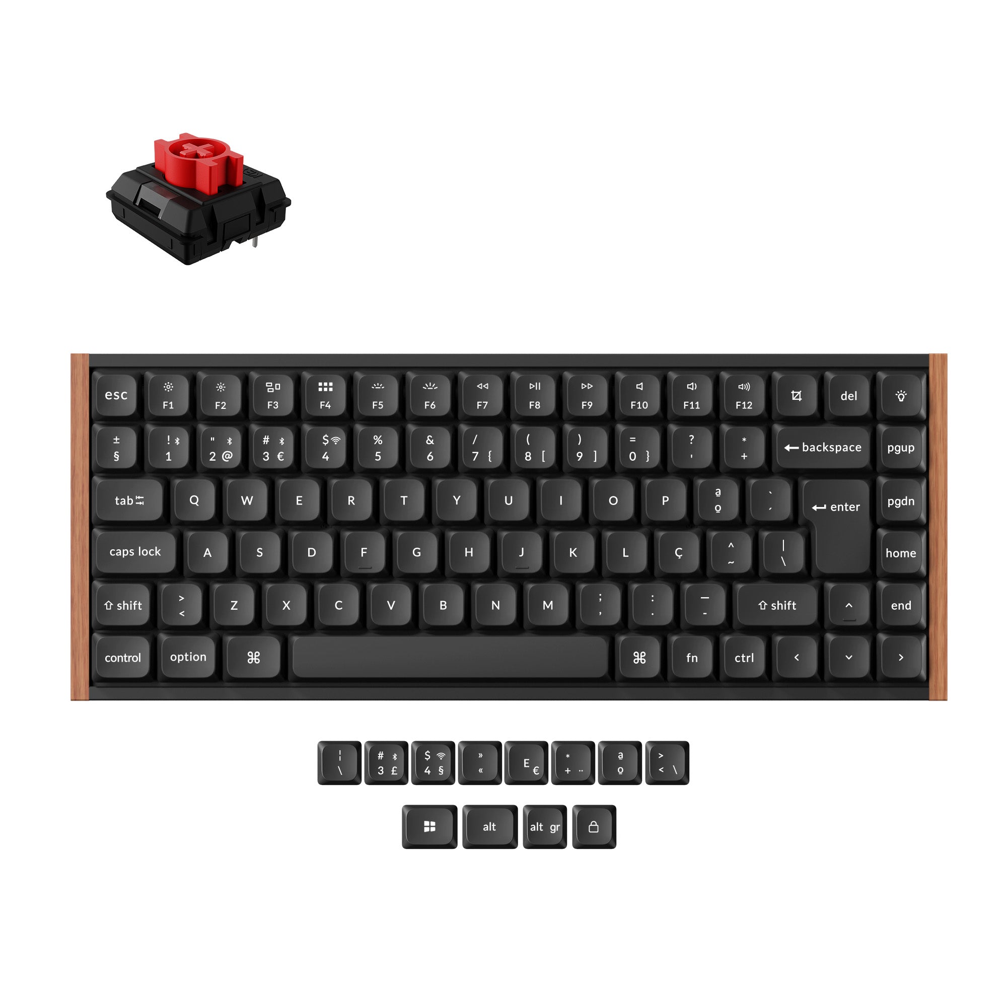 keychron-k3-ultra-8k-clavier-m-canique-ultra-fin-sans-fil-low-profile-75-iso image 8
