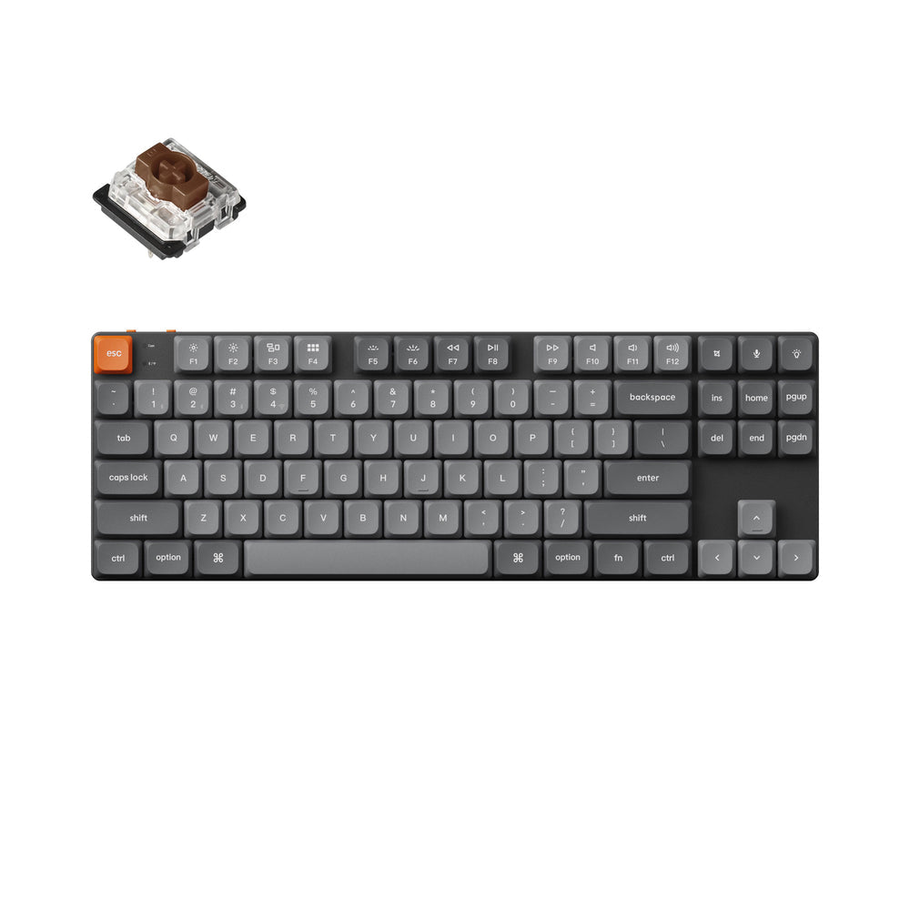 keychron-k1-max-qmk-via-clavier-m-canique-sans-fil-ultra-fin-tkl-80-rgb-ansi-us image 2
