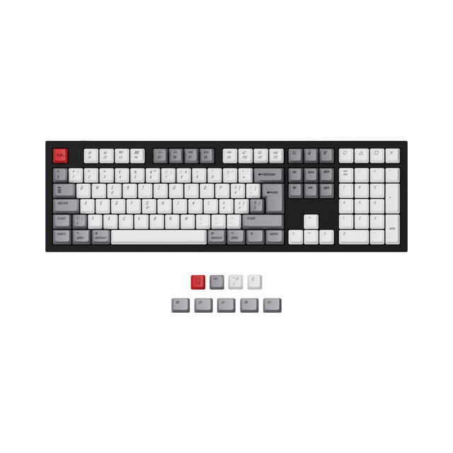 keychron-set-de-capuchons-pbt-retro-oem-dye-sub-iso-et-ansi image 5