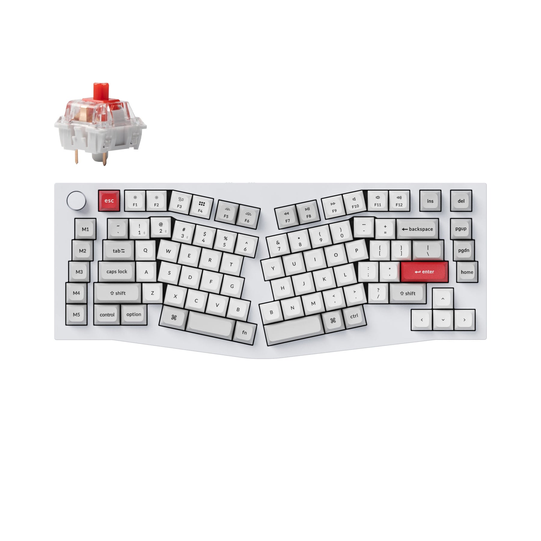 keychron-q10-pro-alice-layout-clavier-m-canique-custom-sans-fil-qmk-via-ansi-us image 7