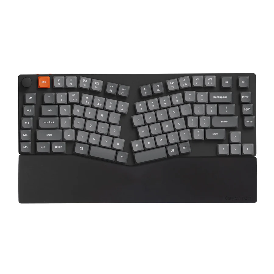 keychron-repose-poignet-silicone-profil-bas image 8
