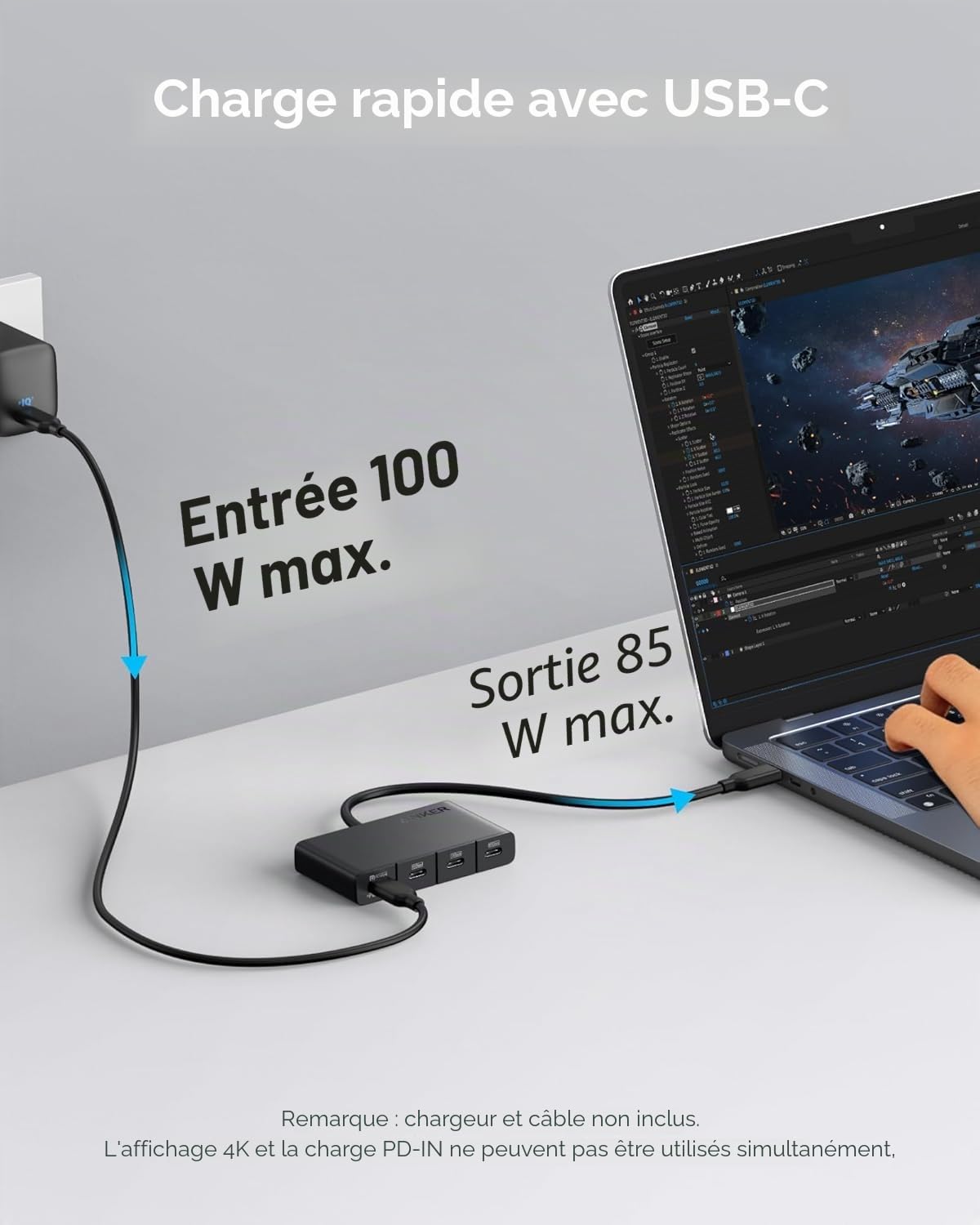 anker-hub-usb-c-4-en-1-10-gbps-4k-60hz-pd-100w image 4