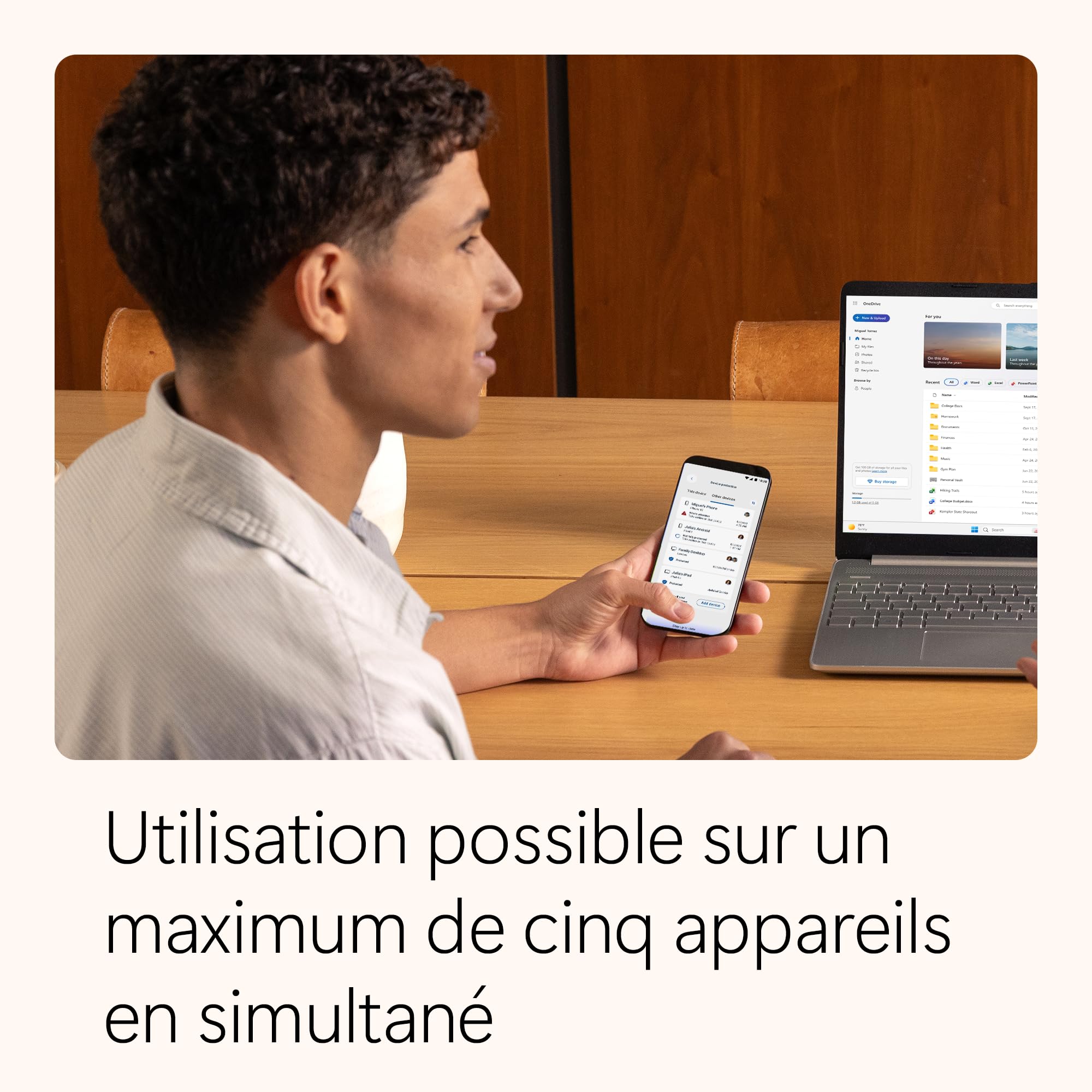 microsoft-365-personnel-12-mois-1-utilisateur-mcafee-total-protection-6-appareil image 3