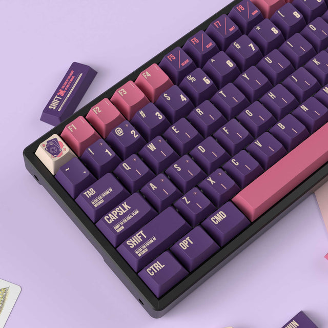 keychron-lunar-witch-set-de-keycaps-pbt-profil-cherry-140-touches image 2