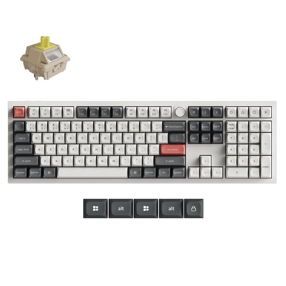 keychron-q6-ultra-8k-clavier-m-canique-custom-sans-fil-100-us-ansi image 6