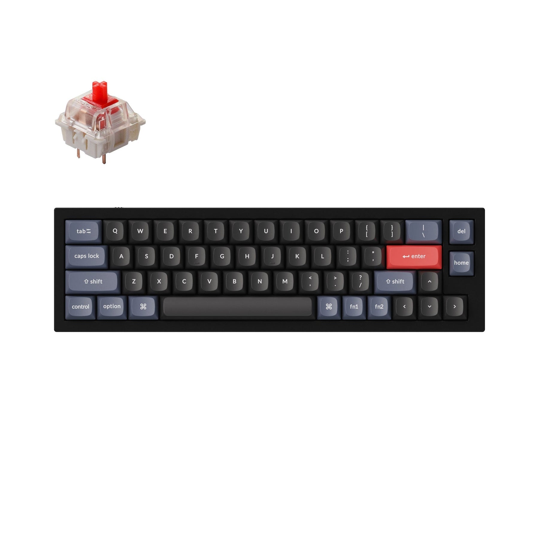 keychron-q9-qmk-clavier-m-canique-custom-filaire-us-ansi image 1