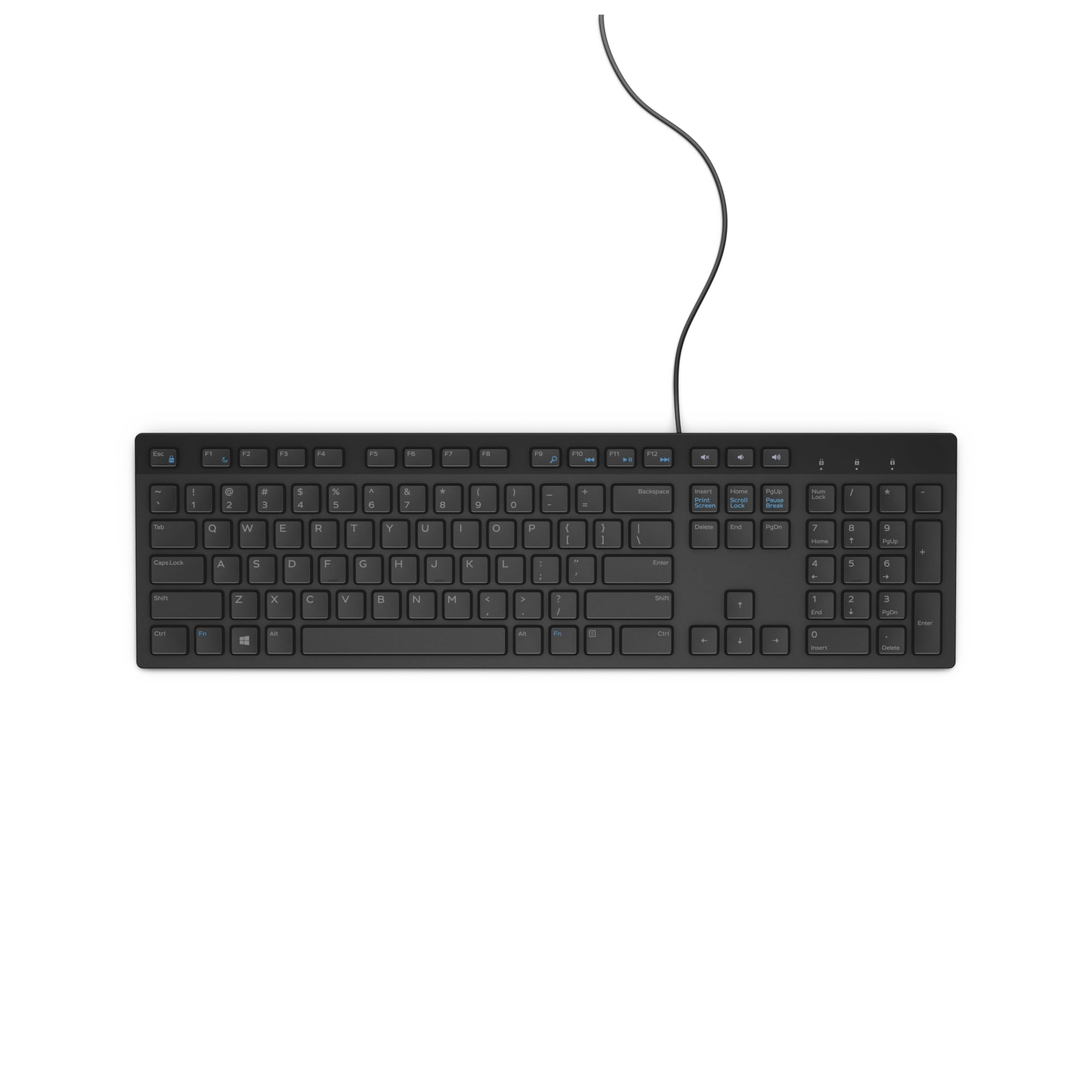 dell-kb216-clavier-filaire-azerty-usb-noir-touches-silencieuses image 2