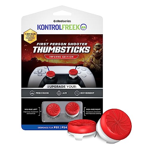 kontrolfreek-fps-freek-inferno-grips-manette-ps5-ps4-rouge image 8