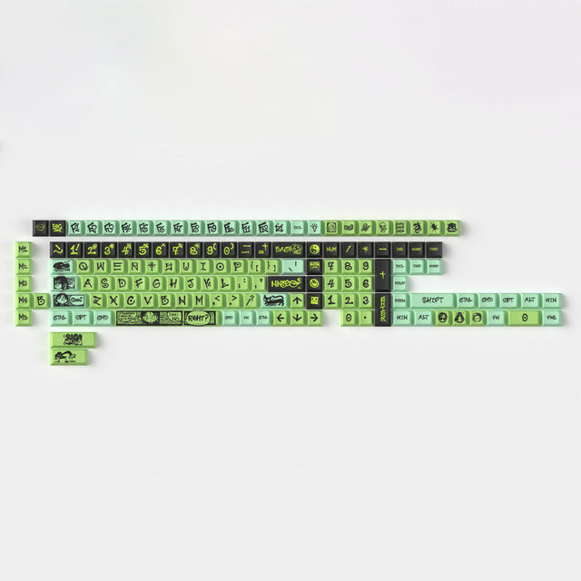 keychron-x-ninego-set-de-keycaps-pbt-cherry-dye-sub-140-touches image 1