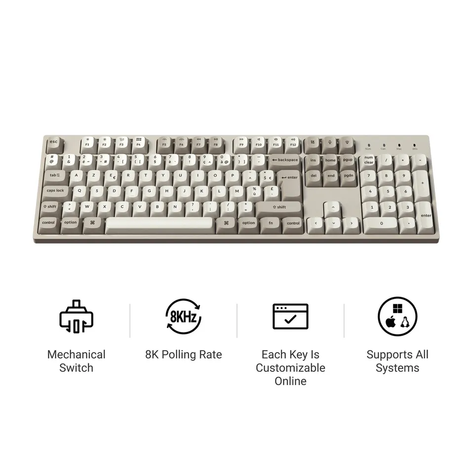 keychron-c2-pro-8k-qmk-clavier-m-canique-filaire-100-iso image 1
