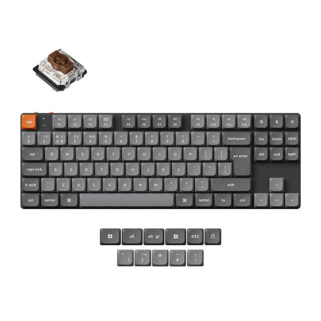 keychron-k1-max-qmk-clavier-m-canique-custom-sans-fil-80-tkl-ultra-fin-collectio image 2