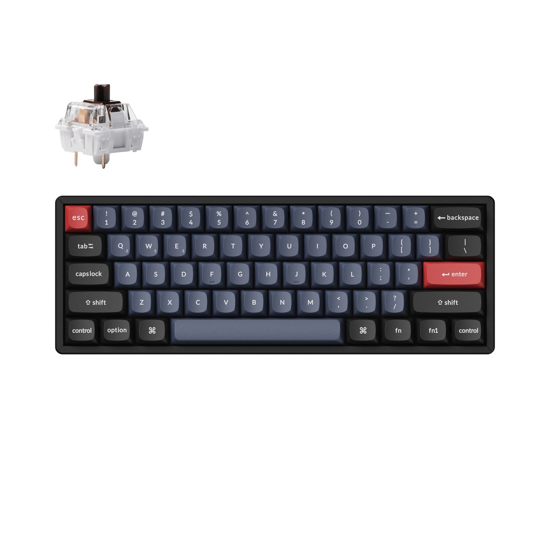 keychron-k12-pro-clavier-m-canique-sans-fil-qmk-via-ansi-us-60 image 4