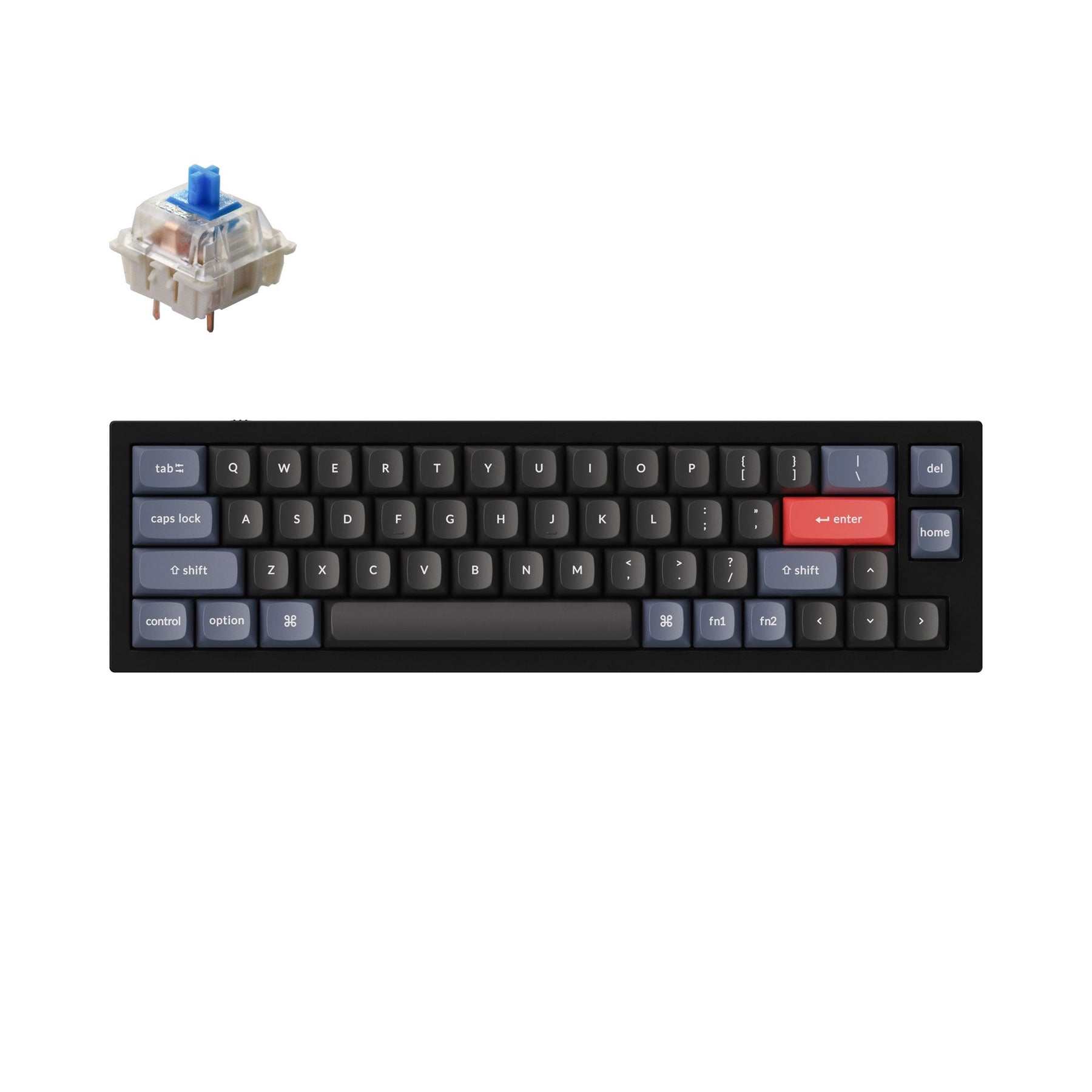 keychron-q9-qmk-clavier-m-canique-custom-filaire-us-ansi image 2