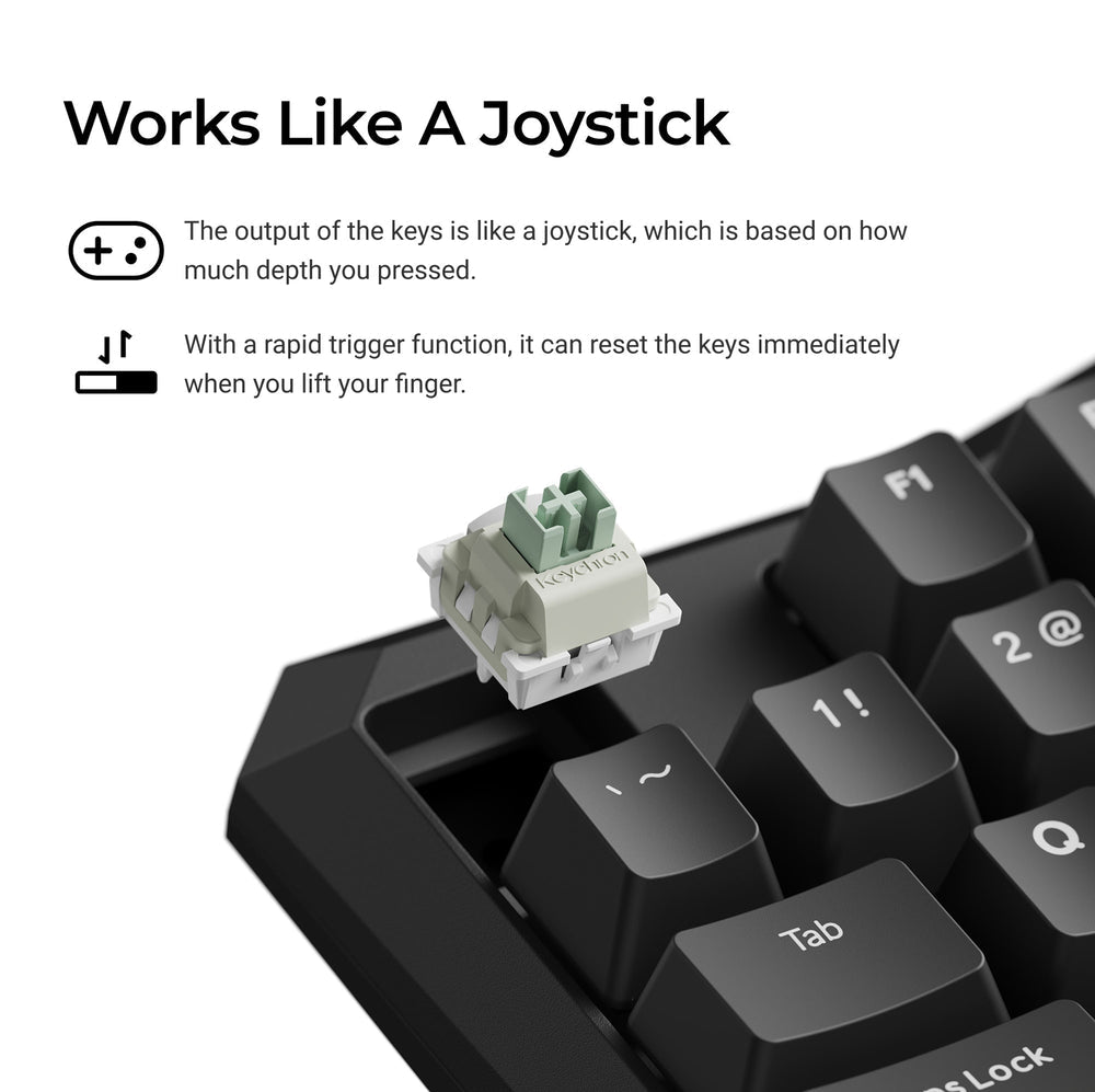 keychron-c0-he-clavier-gaming-une-main-filaire-switch-magn-tique-8k image 3