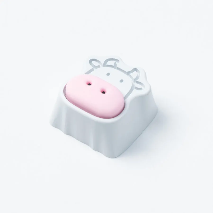 keychron-cute-cows-touche-artisanale-aluminium image 1