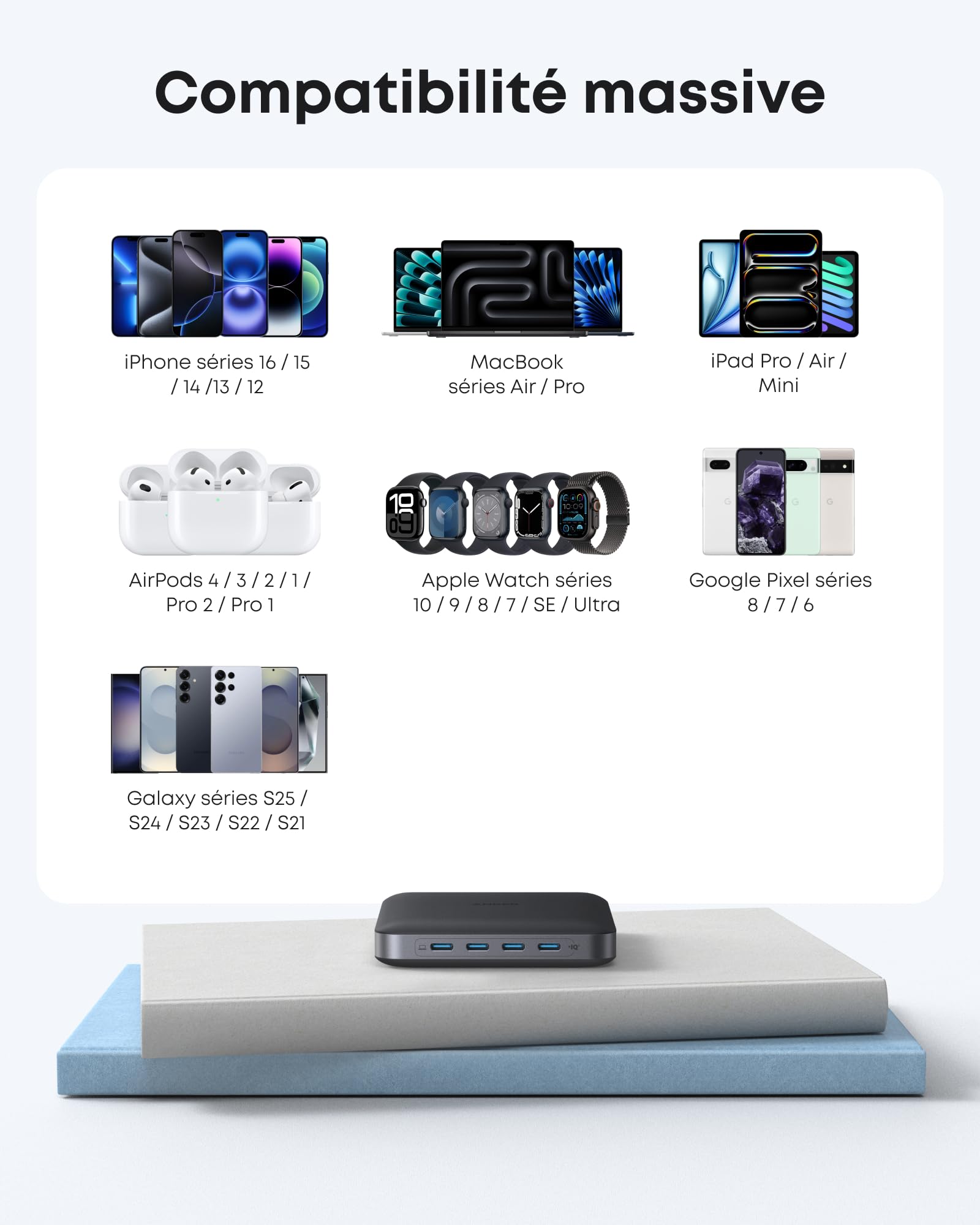 anker-nano-station-130w-6-ports-4-usb-c-2-usb-a-chargeur-bureau image 7