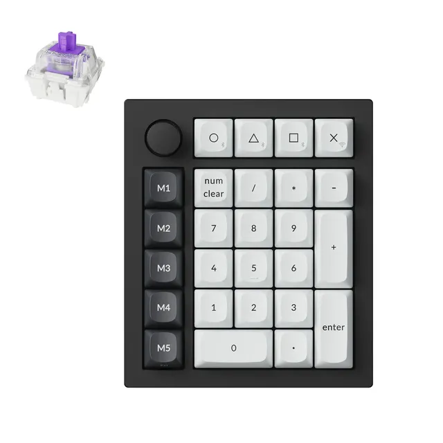 keychron-q0-he-pav-num-rique-m-canique-sans-fil-custom-qmk image 1