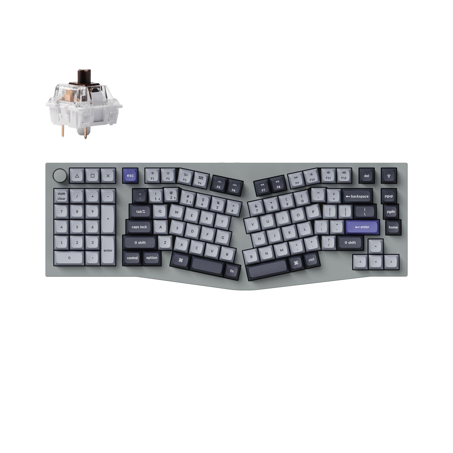 keychron-q14-pro-alice-qmk-via-clavier-m-canique-custom-sans-fil-us-ansi image 5