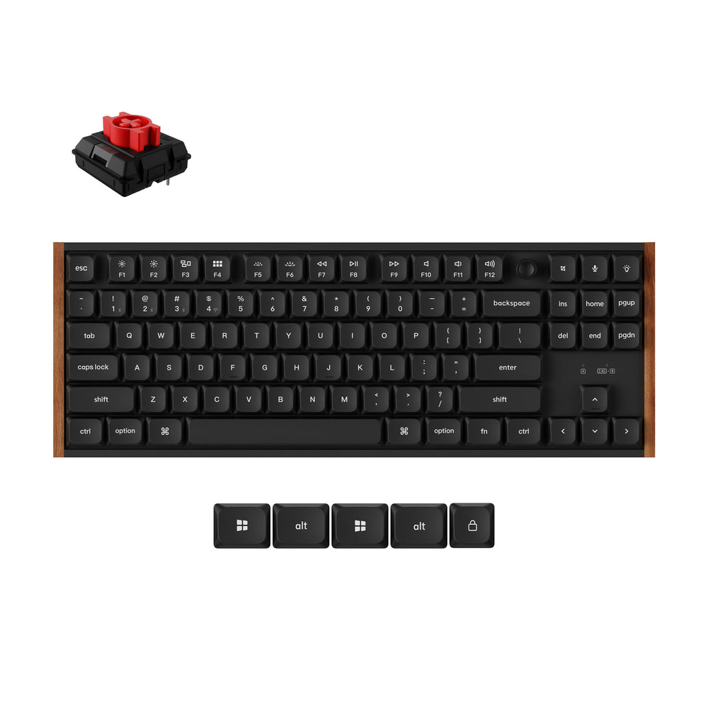keychron-k1-ultra-8k-clavier-m-canique-low-profile-tkl-80-sans-fil-ansi-us image 8
