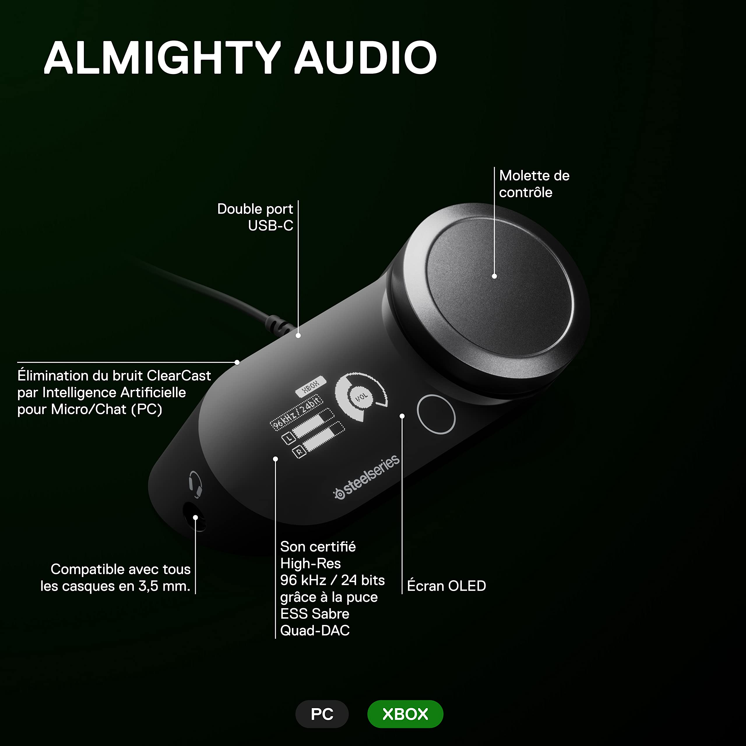 steelseries-gamedac-gen-2-amplificateur-audio-hi-res-xbox-pc-ps5 image 3
