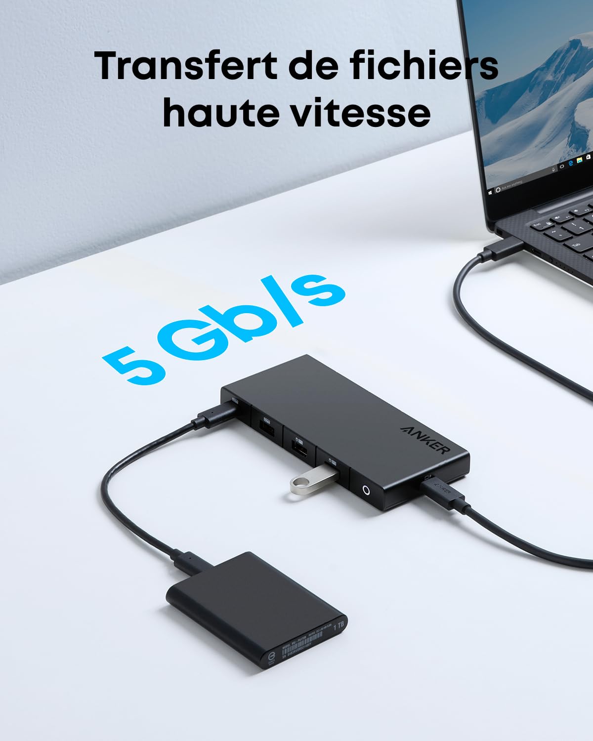 anker-364-hub-usb-c-10-en-1-double-hdmi-4k-100-w-pour-dell-thinkpad image 7